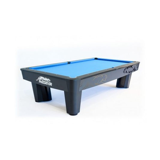 preditor apex pool table ball return matte black 9ft