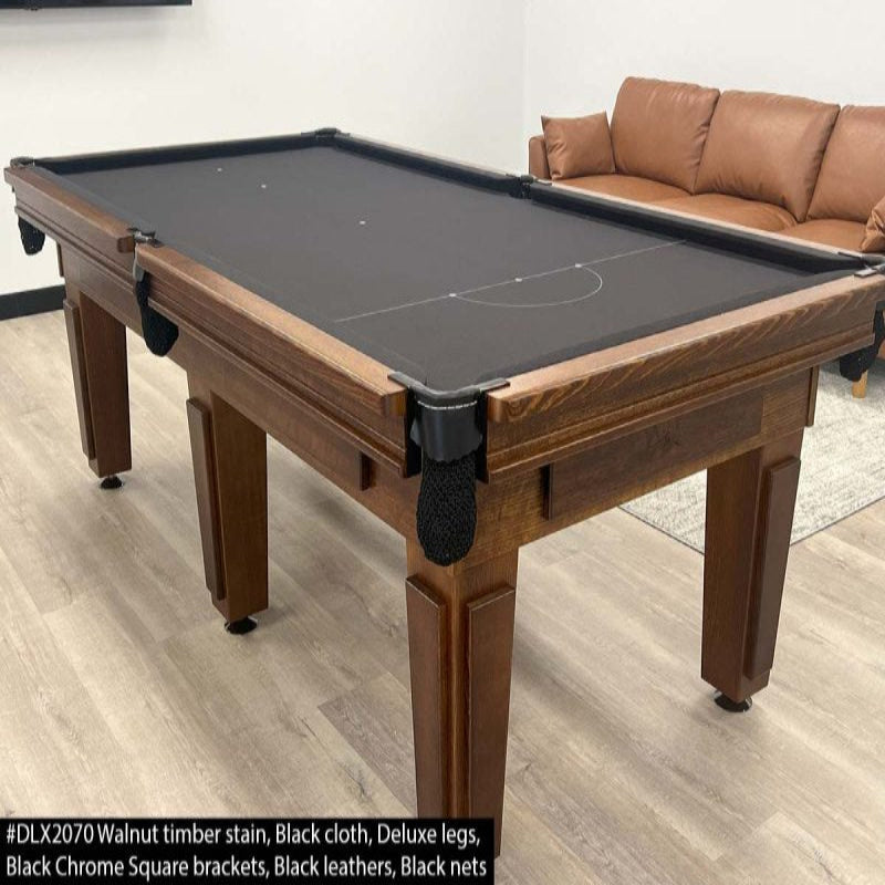 billiard blitz deluxe pool table Tasmanian Oak timber
